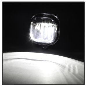 Ford Superduty Fog Lights - SPYDER - LED - Black - `11-`14