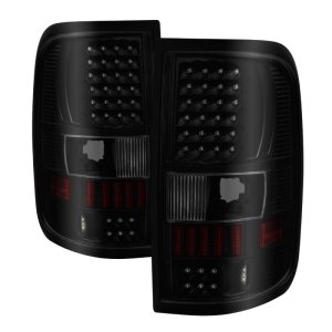 Ford F-150 Tail Lights - Rear - SPYDER - xTune LED - Black Smoke - `04-`08