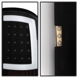 GMC Sierra Tail Lights - Rear - SPYDER - xTune LED - Black - `07-`13