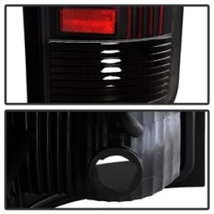 GMC Sierra Tail Lights - Rear - SPYDER - xTune LED - Black - `07-`13