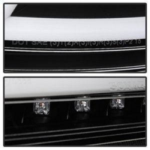 Audi TT LED Tail Lights - SPYDER - Black - `07-`12