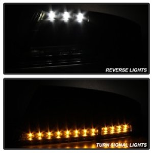 Audi TT LED Tail Lights - SPYDER - Black - `07-`12