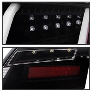 Audi TT LED Tail Lights - SPYDER - Black - `07-`12