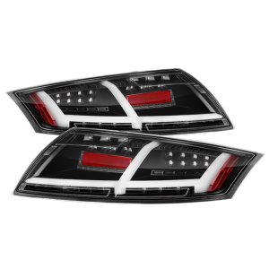 Audi TT LED Tail Lights - SPYDER - Black - `07-`12