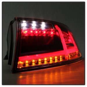 Audi TT LED Tail Lights - SPYDER - Black - `07-`12