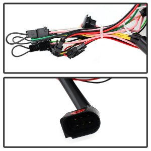 Audi TT LED Tail Lights - SPYDER - Black - `07-`12