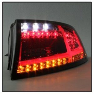 Audi TT LED Tail Lights - Rear - SPYDER - Smoke - `07-`12