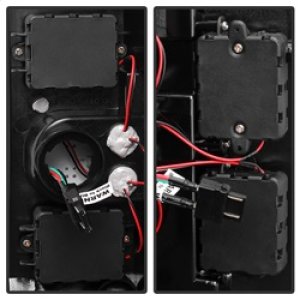 Chevrolet Silverado LED Tail Lights - SPYDER - Version 2 - Black - `07-`13 Chevrolet Silverado LED Tail Lights - SPYDER - Version 2 - Black - `07-`13