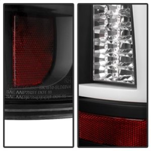 Chevrolet Silverado 1500 LED Tail Lights - SPYDER - Version 2 - Black - `99-`02