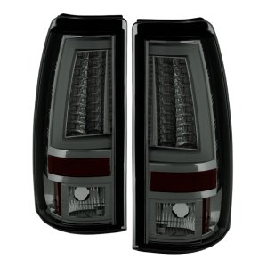 Chevrolet Silverado 1500 LED Tail Lights - SPYDER - Version 2 - Smoke - `99-`02