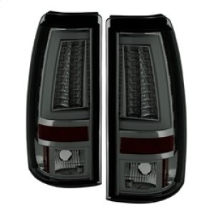 Chevrolet Silverado 2500 LED Tail Lights - SPYDER - Version 2 - Smoke - `99-`02 Chevrolet Silverado 2500 LED Tail Lights - SPYDER - Version 2 - Smoke - `99-`02