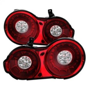 Nissan GTR LED Tail Lights - SPYDER - Red Clear - `09-`15 Nissan GTR LED Tail Lights - SPYDER - Red Clear - `09-`15