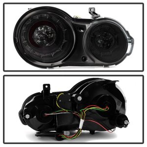 Nissan GTR LED Tail Lights - SPYDER - Smoke - `09-`15