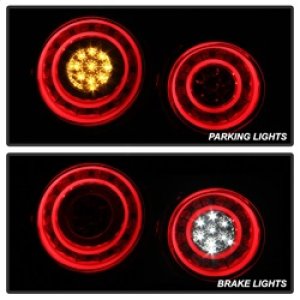Nissan GTR LED Tail Lights - SPYDER - Smoke - `09-`15