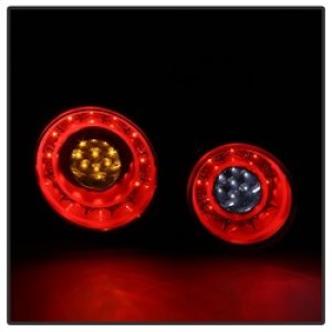 Nissan GTR LED Tail Lights - SPYDER - Smoke - `09-`15