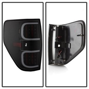 Ford F-150 Tail Lights - SPYDER - xTune LED - Black - `09-`14
