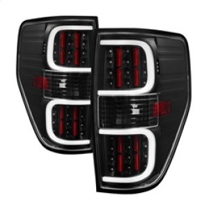 Ford F-150 Tail Lights - SPYDER - xTune LED - Black - `09-`14