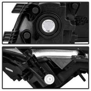 Volkswagen Jetta Fog Lights - SPYDER - OEM Style w/Switch - Clear - `15-`16