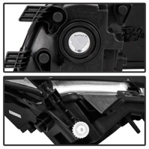 Volkswagen Jetta Fog Lights - SPYDER - OEM Style w/Switch - Clear - `15-`16