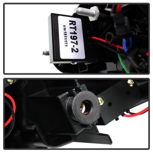 Audi A5 LED Tail Lights - SPYDER - Black - `08-`12