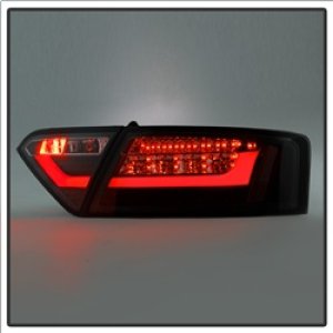 Audi A5 LED Tail Lights - SPYDER - Black - `08-`12