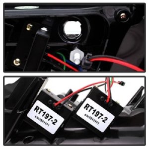 Audi A5 LED Tail Lights - SPYDER - Black - `08-`12