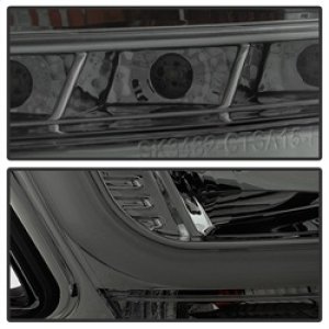 Chevrolet Suburban Headlights - SPYDER - DRL LED Projector - Smoke - `15-`16