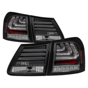 Lexus GS 350 LED Tail Lights - SPYDER - ALT-YD-LGS06-LED-BK - Black - `07-`11
