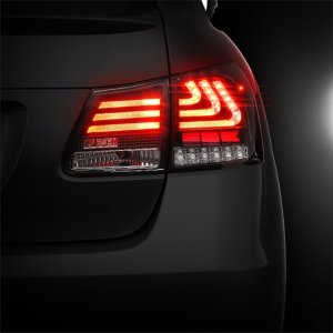 Lexus GS 350 LED Tail Lights - SPYDER - ALT-YD-LGS06-LED-BK - Black - `07-`11