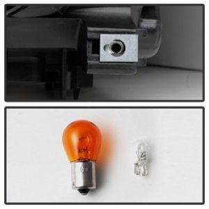 Lexus GS300 Headlights - SPYDER - DRL LED Projector, HID Model - Black - `06-`11