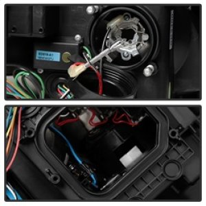 Lexus Gran Sport Headlights - SPYDER - DRL LED, Xenon/HID Model Only - Smoke - `06-`11 Lexus Gran Sport Headlights - SPYDER - DRL LED, Xenon/HID Model Only - Smoke - `06-`11