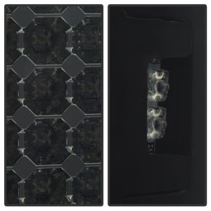 Ford Super Duty LED Tail Lights - SPYDER - Black Smoke - `08-`16