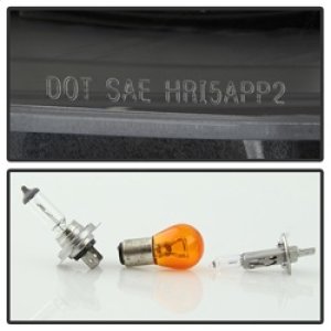 Mazda CX 5 Headlights - SPYDER - DRL LED Projector - Black - `13-`15