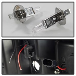 Chevrolet Silverado 1500 Headlight Set - SPYDER - Version 2, LED DRL, Projector - Black - `07-`13