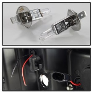 Chevrolet Silverado 1500 Headlight Set - SPYDER - Version 2, LED DRL, Projector - Black - `07-`13