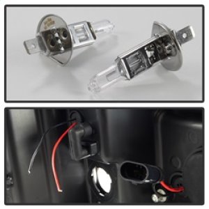 Chevrolet Silverado 1500 Headlights - SPYDER - V2 Projector LED DRL - Chrome - `07-`13