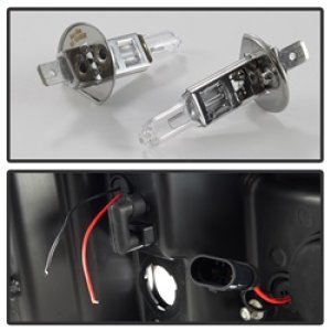 Chevrolet Silverado 1500 Headlights - SPYDER - V2 Projector LED DRL - Chrome - `07-`13