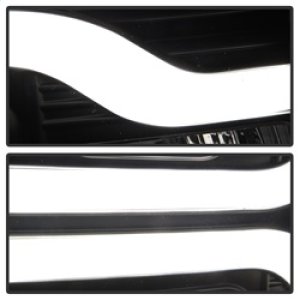 Chevrolet Silverado 1500 Headlights - SPYDER - Version 3 Projector Headlights, LED DRL - Black - `07-`13