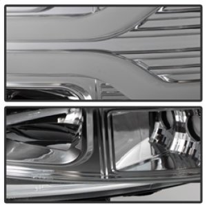 Chevrolet Silverado 1500 Headlights - SPYDER - Projector Headlights, Version 3, LED DRL - Chrome - `07-`13