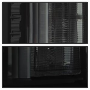 Ford F-150 LED Tail Lights - Rear - SPYDER - Light Bar - Black Smoke - `15-`17