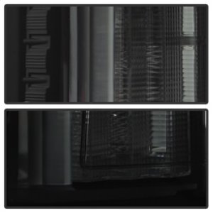 Ford F-150 LED Tail Lights - Rear - SPYDER - Light Bar - Black Smoke - `15-`17