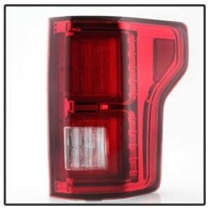 Ford F-150 LED Tail Lights - Rear - SPYDER - Light Bar - Red Clear - `15-`17