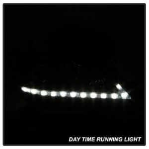 Toyota Sienna Headlights - SPYDER - Projector Headlights - DRL LED - Black - `11-`14