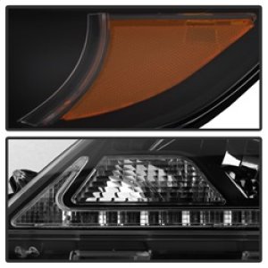 Toyota Sienna Headlights - SPYDER - Projector Headlights - DRL LED - Black - `11-`14