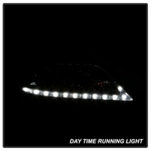 Toyota Sienna Headlights - SPYDER - Projector, DRL LED - Smoke - `11-`14