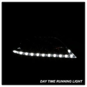 Toyota Sienna Headlights - SPYDER - Projector, DRL LED - Smoke - `11-`14