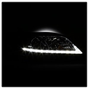 Toyota Sienna Headlights - SPYDER - Projector, DRL LED - Smoke - `11-`14