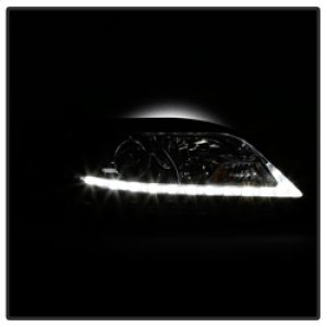 Toyota Sienna Headlights - SPYDER - Projector, DRL LED - Smoke - `11-`14