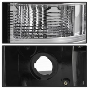 Chevrolet Silverado Tail Lights - SPYDER - Light Bar LED, Version 3 - Red Clear - `07-`13