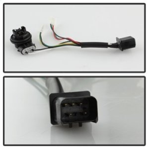 Dodge Ram LED Tail Lights - Rear - SPYDER - Light Bar Version 3 - Black Smoke - `02-`06